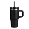 Термокружка Stanley Quencher H2,0 0,59 л с трубочкой, чёрная (10-13991-001)